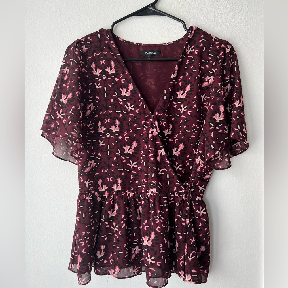 Madewell Wrap Top